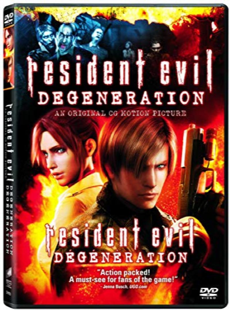 resident evil degeneration movie poster